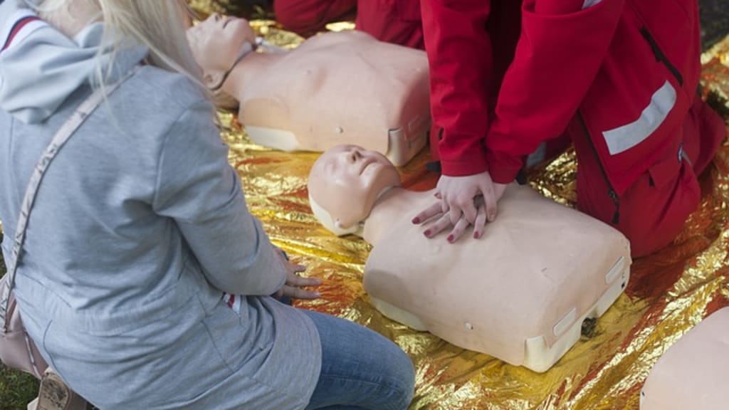 guide to performing CPR on teens and adults